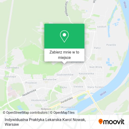 Mapa Indywidualna Praktyka Lekarska Karol Nowak