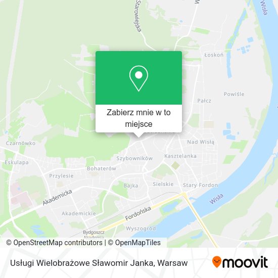 Mapa Usługi Wielobrażowe Sławomir Janka