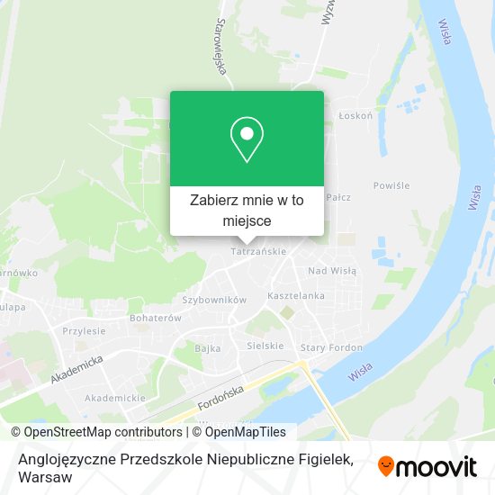 Mapa Anglojęzyczne Przedszkole Niepubliczne Figielek