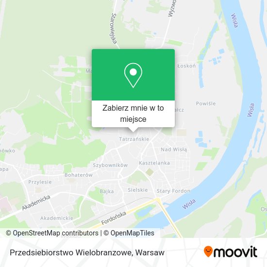 Mapa Przedsiebiorstwo Wielobranzowe