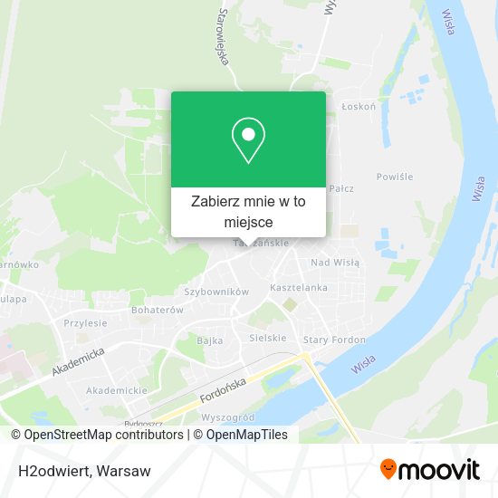 Mapa H2odwiert