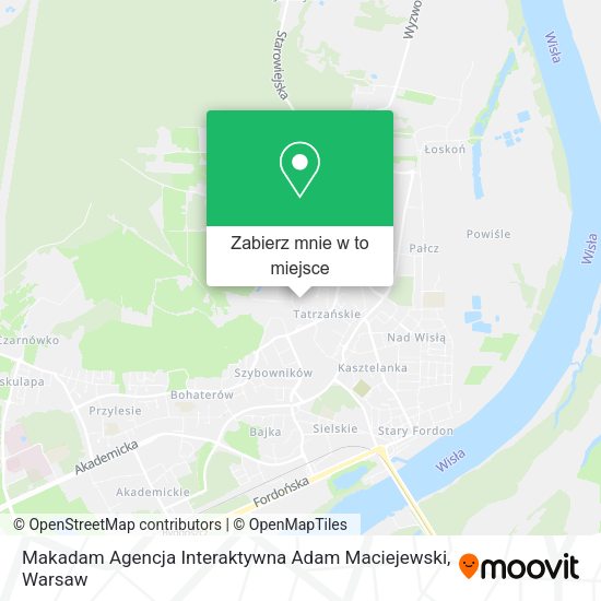 Mapa Makadam Agencja Interaktywna Adam Maciejewski