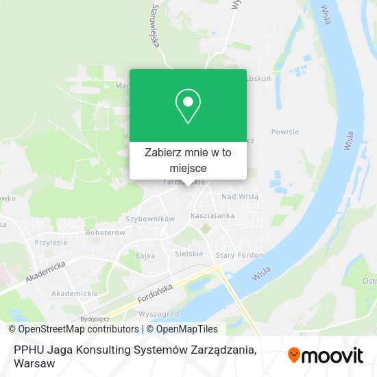 Mapa PPHU Jaga Konsulting Systemów Zarządzania