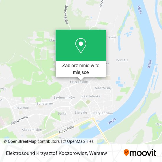 Mapa Elektrosound Krzysztof Koczorowicz