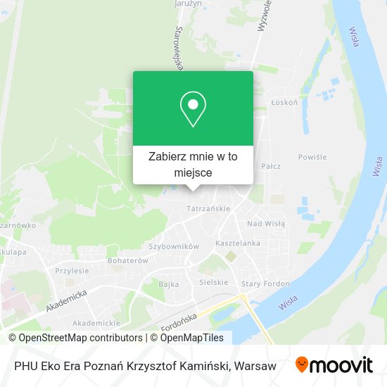 Mapa PHU Eko Era Poznań Krzysztof Kamiński