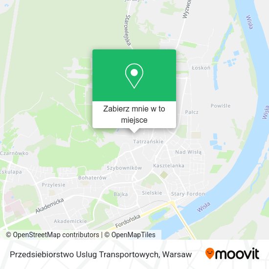 Mapa Przedsiebiorstwo Uslug Transportowych