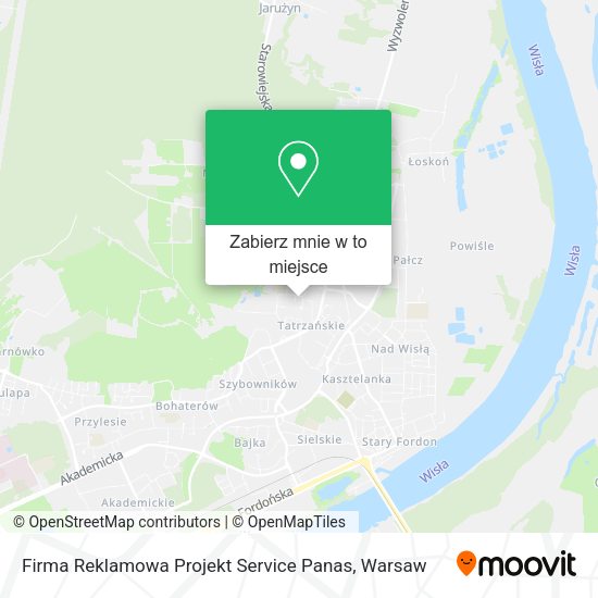 Mapa Firma Reklamowa Projekt Service Panas