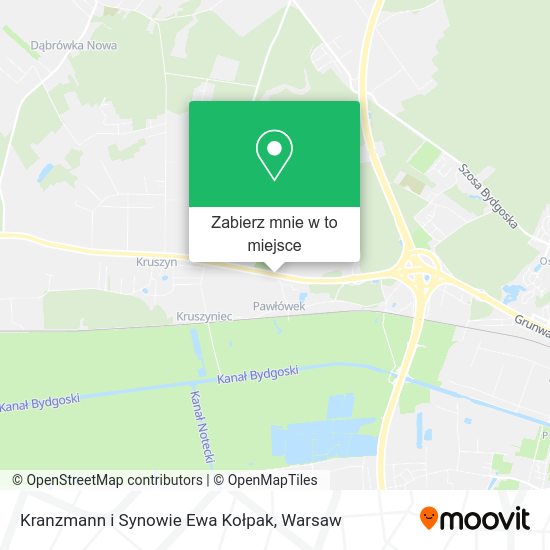 Mapa Kranzmann i Synowie Ewa Kołpak