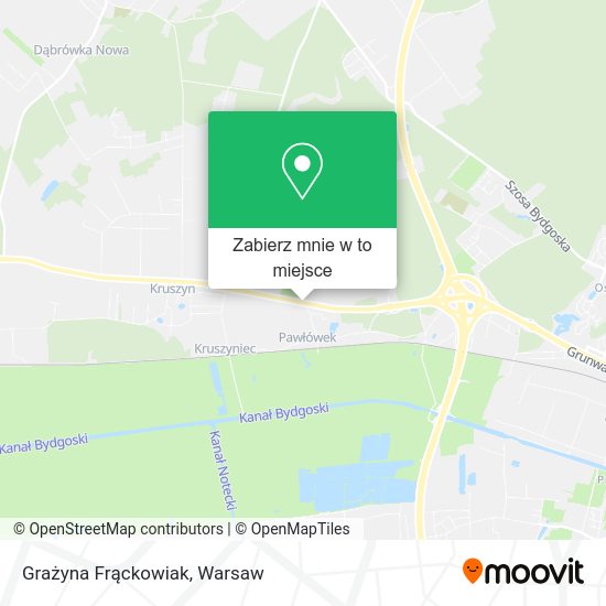 Mapa Grażyna Frąckowiak