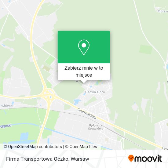 Mapa Firma Transportowa Oczko