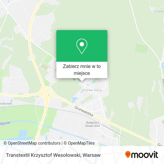 Mapa Transtextil Krzysztof Wesołowski