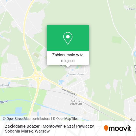 Mapa Zakładanie Boazerii Montowanie Szaf Pawlaczy Sobania Marek