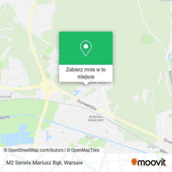 Mapa M2 Serwis Mariusz Bąk