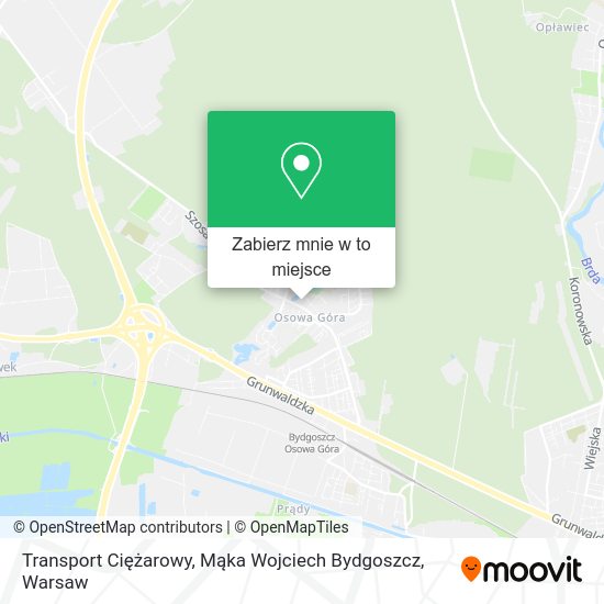 Mapa Transport Ciężarowy, Mąka Wojciech Bydgoszcz