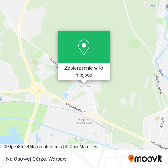 Mapa Na Osowej Górze