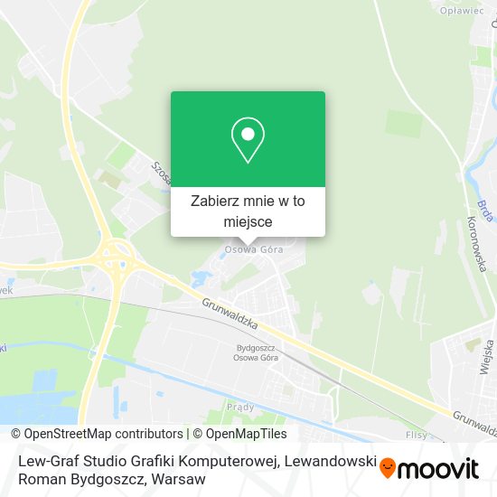 Mapa Lew-Graf Studio Grafiki Komputerowej, Lewandowski Roman Bydgoszcz