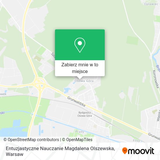 Mapa Entuzjastyczne Nauczanie Magdalena Olszewska