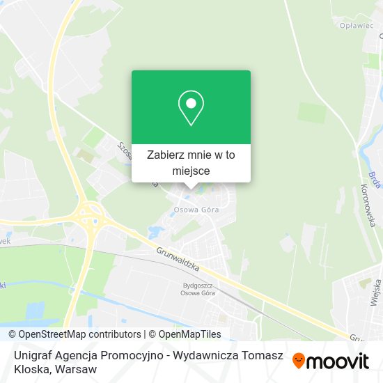 Mapa Unigraf Agencja Promocyjno - Wydawnicza Tomasz Kloska