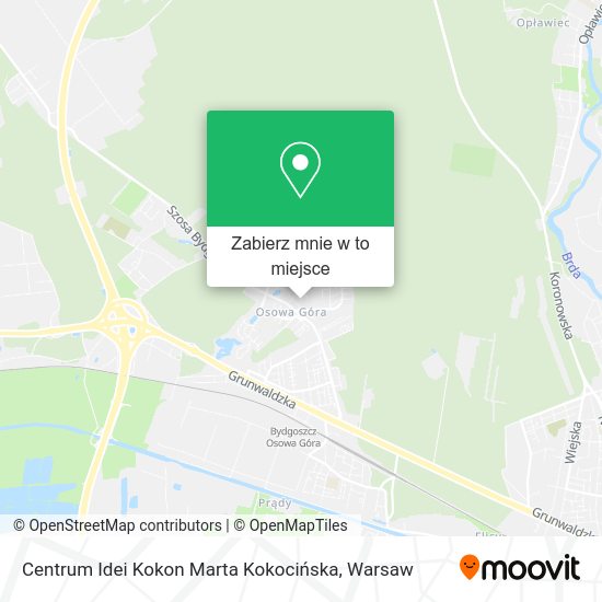 Mapa Centrum Idei Kokon Marta Kokocińska