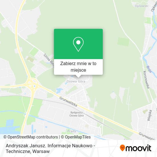 Mapa Andryszak Janusz. Informacje Naukowo - Techniczne