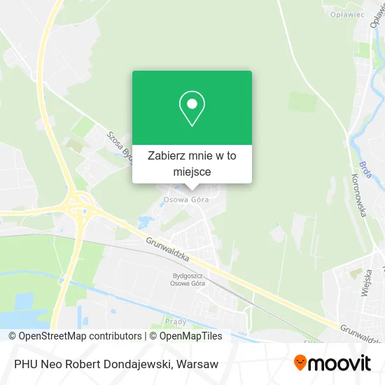 Mapa PHU Neo Robert Dondajewski