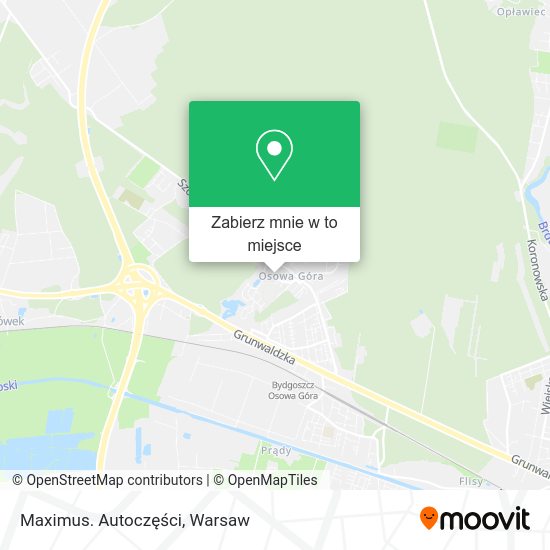 Mapa Maximus. Autoczęści