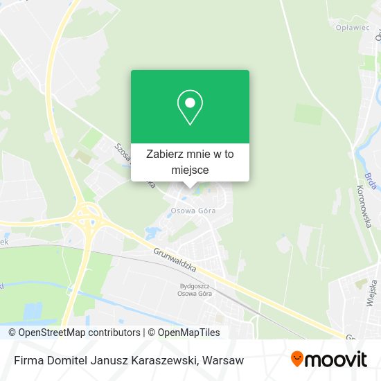 Mapa Firma Domitel Janusz Karaszewski