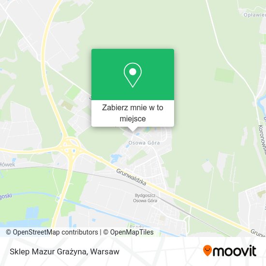 Mapa Sklep Mazur Grażyna