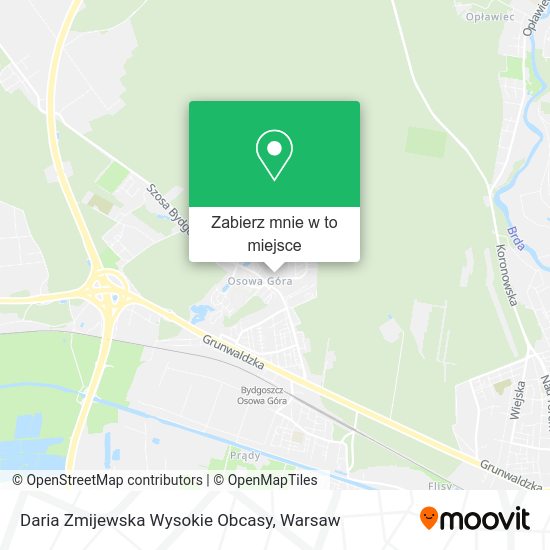 Mapa Daria Zmijewska Wysokie Obcasy