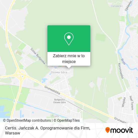 Mapa Certis. Jańczak A. Oprogramowanie dla Firm