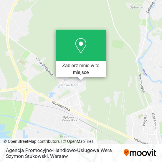 Mapa Agencja Promocyjno-Handlowo-Usługowa Wera Szymon Stukowski