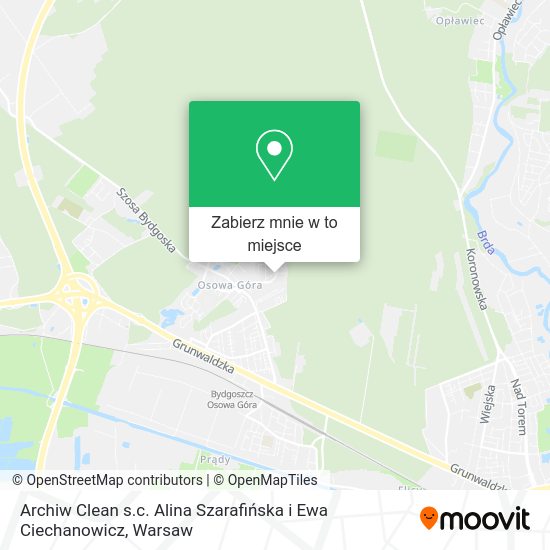 Mapa Archiw Clean s.c. Alina Szarafińska i Ewa Ciechanowicz