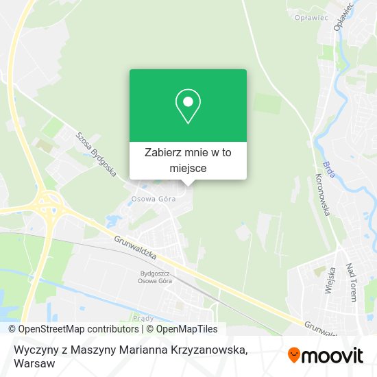 Mapa Wyczyny z Maszyny Marianna Krzyzanowska