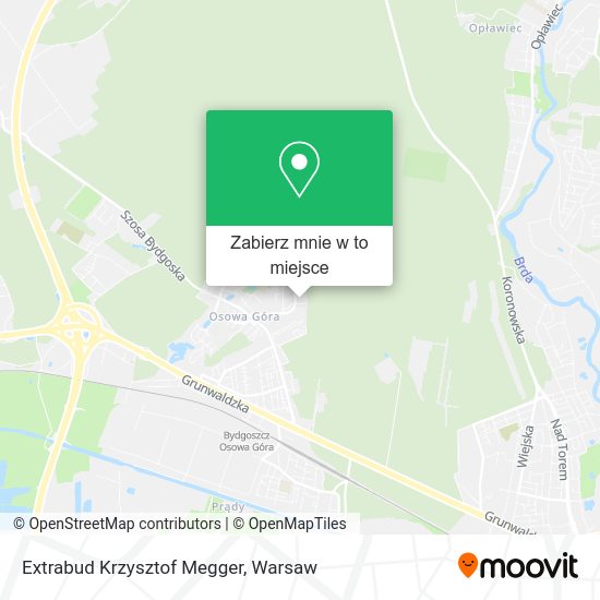 Mapa Extrabud Krzysztof Megger