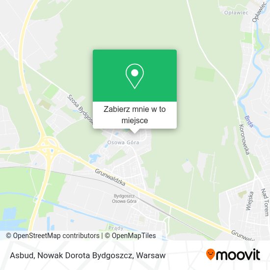 Mapa Asbud, Nowak Dorota Bydgoszcz