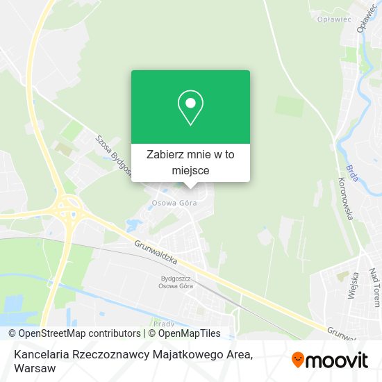 Mapa Kancelaria Rzeczoznawcy Majatkowego Area