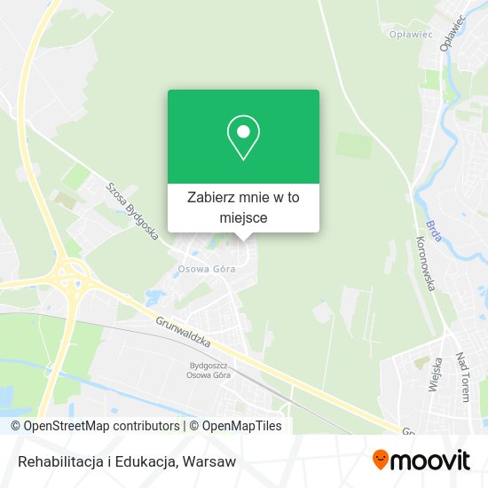 Mapa Rehabilitacja i Edukacja