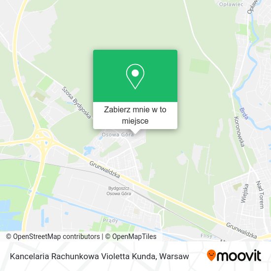 Mapa Kancelaria Rachunkowa Violetta Kunda