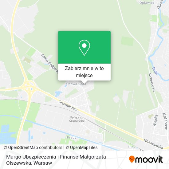 Mapa Margo Ubezpieczenia i Finanse Małgorzata Olszewska