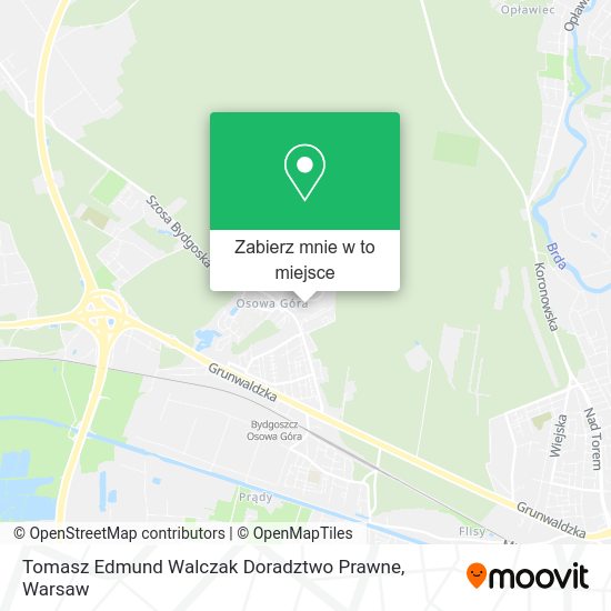 Mapa Tomasz Edmund Walczak Doradztwo Prawne