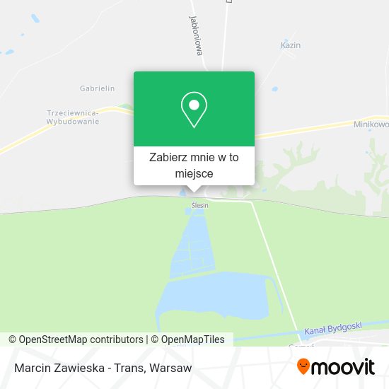 Mapa Marcin Zawieska - Trans