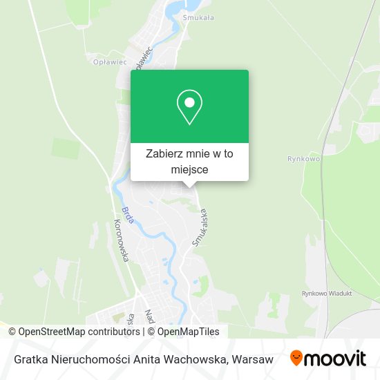 Mapa Gratka Nieruchomości Anita Wachowska