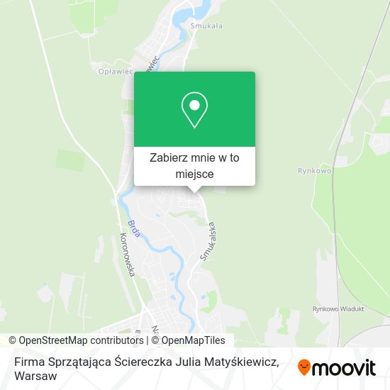 Mapa Firma Sprzątająca Ściereczka Julia Matyśkiewicz