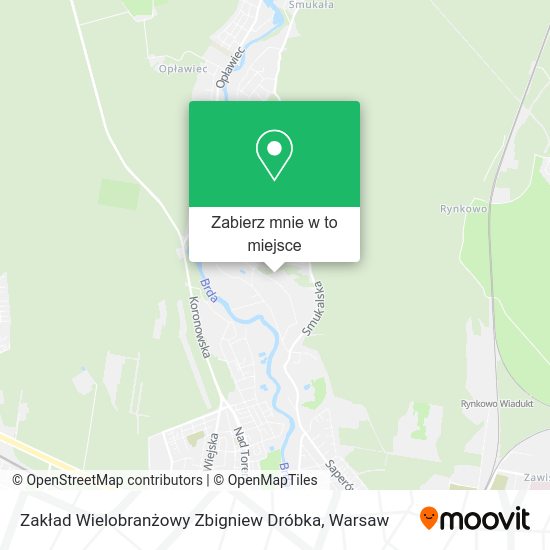 Mapa Zakład Wielobranżowy Zbigniew Dróbka