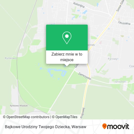 Mapa Bajkowe Urodziny Twojego Dziecka