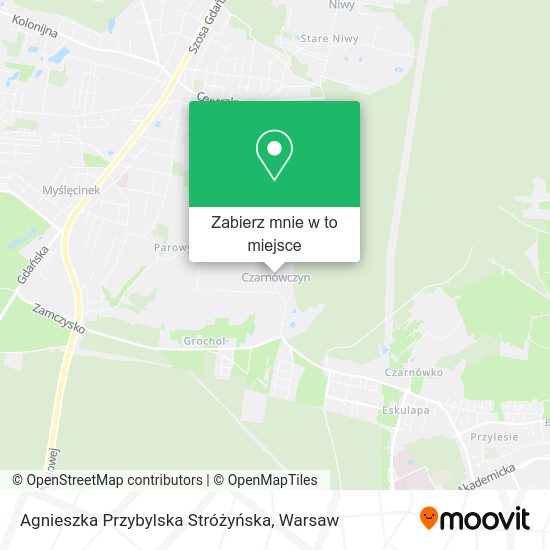 Mapa Agnieszka Przybylska Stróżyńska