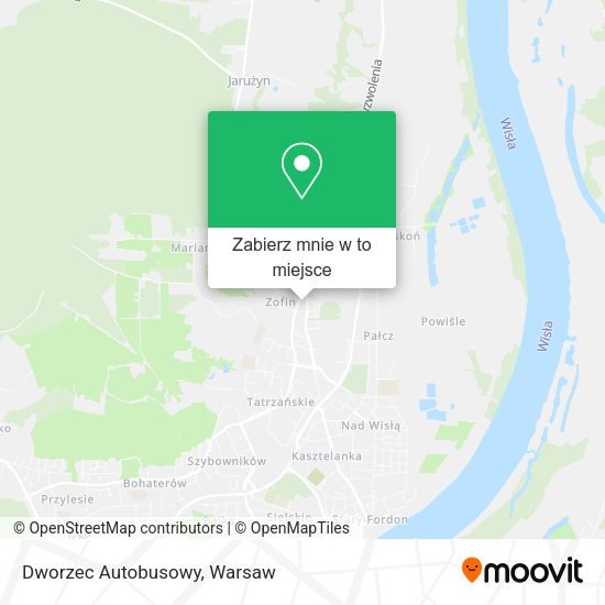 Mapa Dworzec Autobusowy