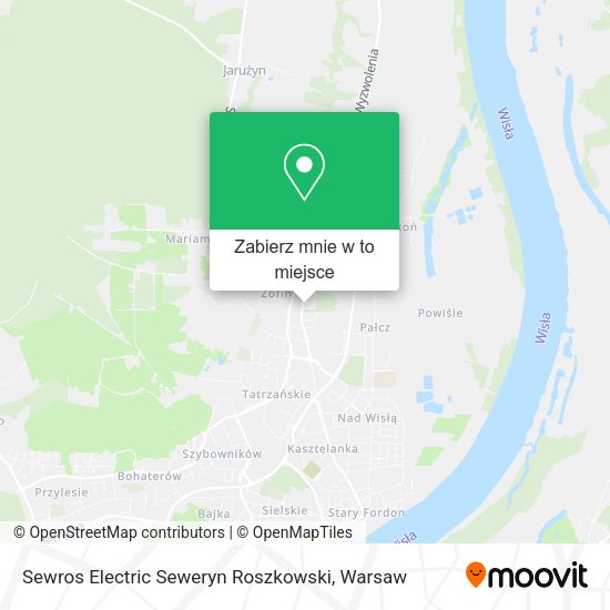 Mapa Sewros Electric Seweryn Roszkowski