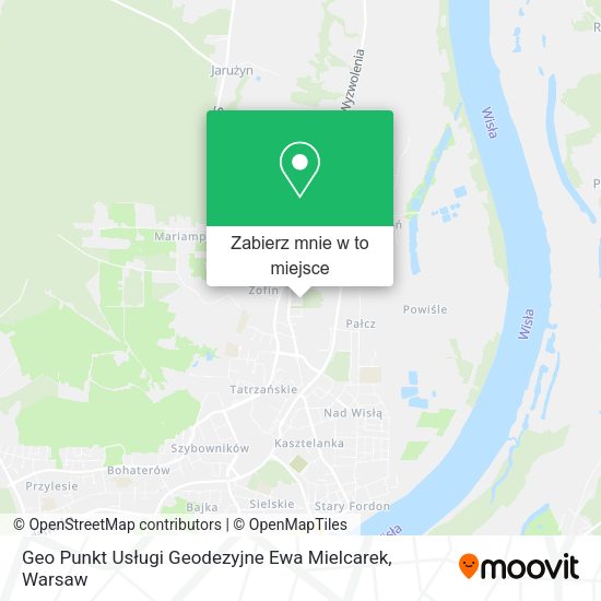 Mapa Geo Punkt Usługi Geodezyjne Ewa Mielcarek