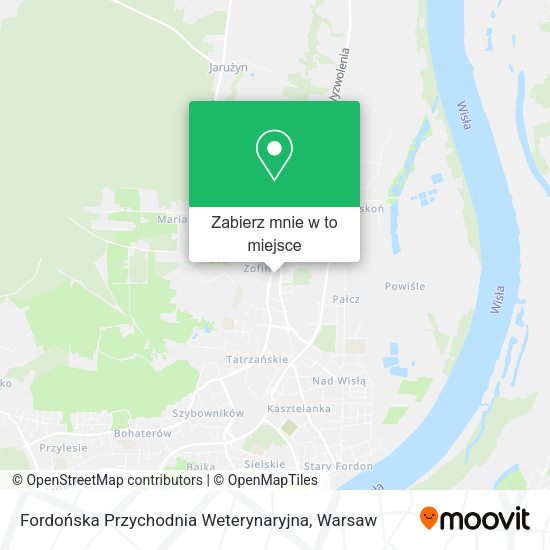 Mapa Fordońska Przychodnia Weterynaryjna